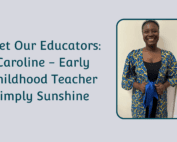 Caroline from Nigeria Early Childhood Teacher Simply Sunshine